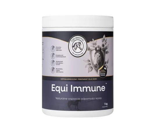 Equi Immune™ Equibiotic – wsparcie odporności i zdrowia konia 1kg
