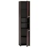 Słupek łazienkowy Sara S40 WENGE-2