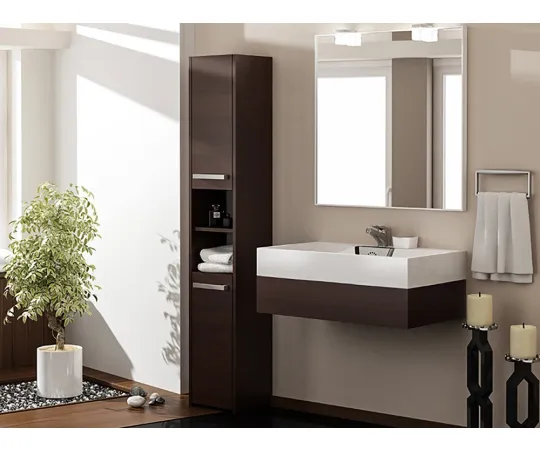 Słupek łazienkowy Sara S30 WENGE-3