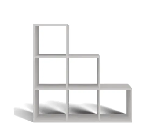 Regał STEP 3X3 RS-30 BIAŁY-6