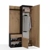 Garderoba Duo DUO ANTRACYT ARTISAN-2