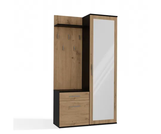 Garderoba Duo DUO ANTRACYT ARTISAN-1