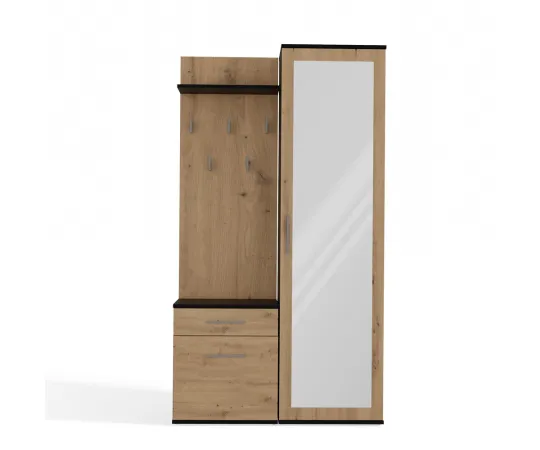 Garderoba Duo DUO ANTRACYT ARTISAN-3
