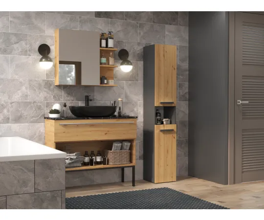 Słupek łazienkowy Nel I ANTRACYT ARTISAN-5