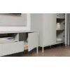 SZAFKA RTV KAMARO 160 KASZMIR Front ryflowany + Klasyczny-2