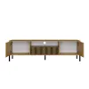 SZAFKA RTV KAMARO 160 DĄB ARTISAN Front ryflowany + Klasyczny-8