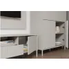 Witryna KAMARO 4DK SLIM/GŁADKI KASZMIR 4 Drzwi Lamele Front Ryflowany + Klasyczny-3