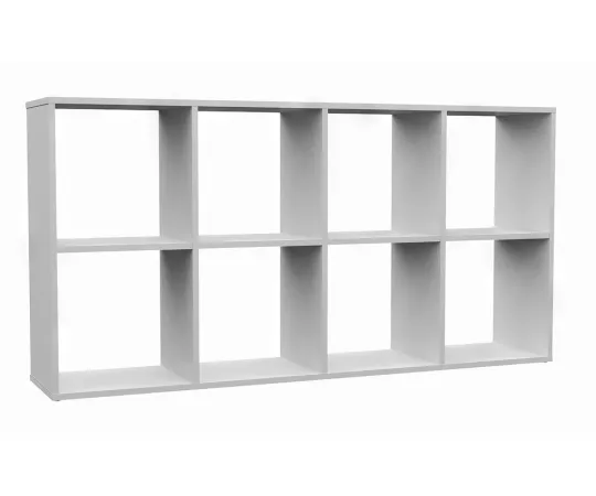 Regał Malax 2X4 BIAŁY-1