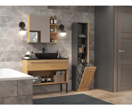 Słupek łazienkowy Nel IV ANTRACYT ARTISAN-7