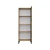 Witryna KAMARO 1DD SLIM DĄB ARTISAN Lamele Front Ryflowany-5