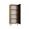 Witryna KAMARO 1DD SLIM DĄB ARTISAN Lamele Front Ryflowany-11