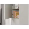 Witryna KAMARO 2DK SLIM/GŁADKI KASZMIR Lamele Front Ryflowany + Klasyczny-3