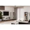 Witryna KAMARO 2DK SLIM/GŁADKI KASZMIR Lamele Front Ryflowany + Klasyczny-4
