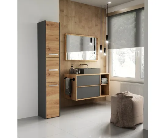 Słupek łazienkowy Sara S33 ANTRACYT ARTISAN-5