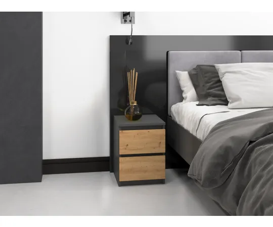 Szafka nocna Malwa M2 ANTRACYT ARTISAN-4