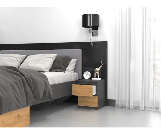 Szafka nocna Malwa M2 ANTRACYT ARTISAN-5