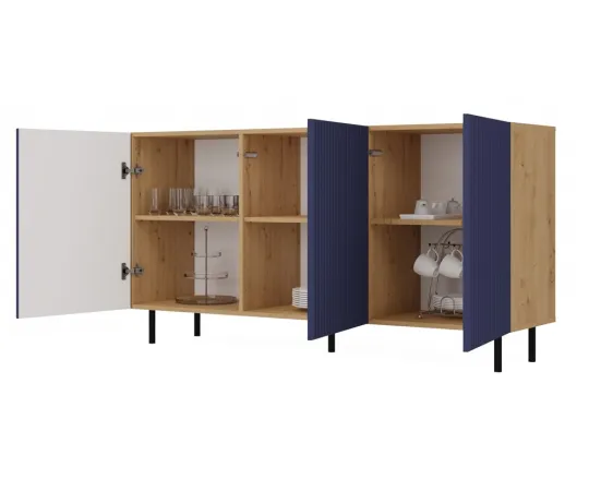 Komoda KAMA 3D SLIM ARISAN GRANAT-3