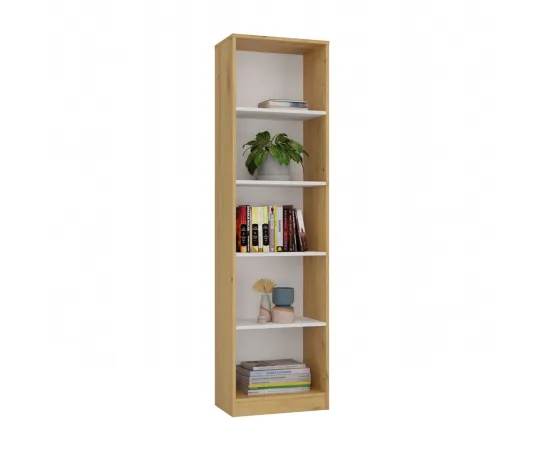 Regał Onyx R50 DĄB ARTISAN BIEL-2