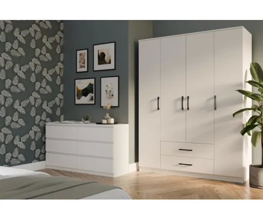 Szafa Romana 160X205 BIAŁY-3
