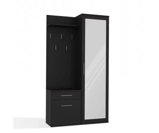 Garderoba Duo DUO CZARNY-1