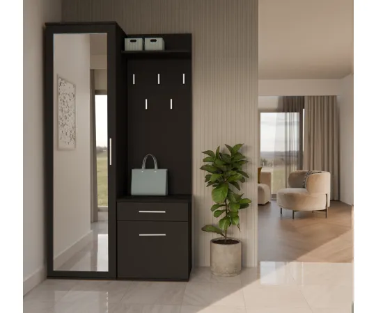 Garderoba Duo DUO CZARNY-5