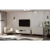 Komoda KAMARO 2D SLIM KASZMIR Lamele Front Ryflowany-9