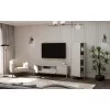 Witryna KAMARO 1DD SLIM KASZMIR Lamele Front Ryflowany-9