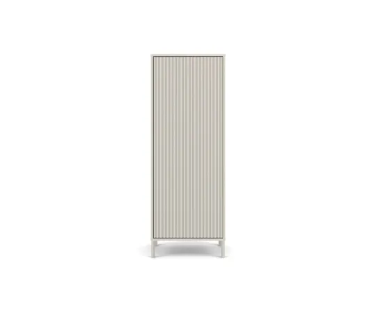 Witryna KAMARO 1DD SLIM KASZMIR Lamele Front Ryflowany-5