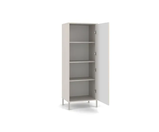 Witryna KAMARO 1DD SLIM KASZMIR Lamele Front Ryflowany-7