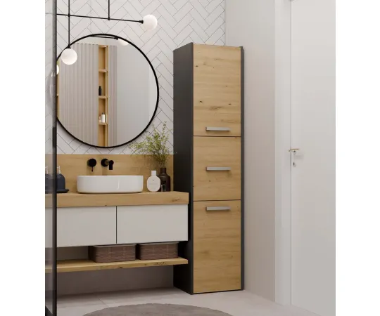Słupek łazienkowy Sara S43 ANTRACYT ARTISAN-2