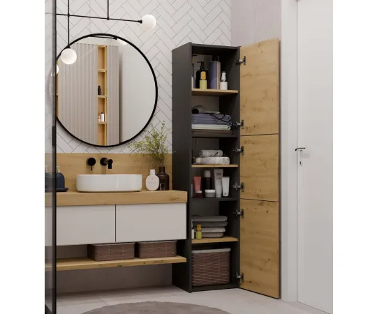 Słupek łazienkowy Sara S43 ANTRACYT ARTISAN-7