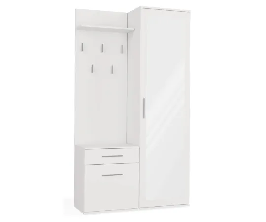 Garderoba DUO BIAŁY-1