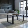 Ława Modern MODERN BIAŁY CZERŃ-5