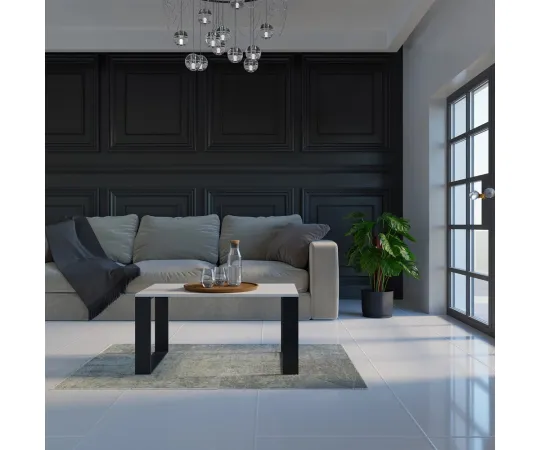 Ława Modern MODERN BIAŁY CZERŃ-4