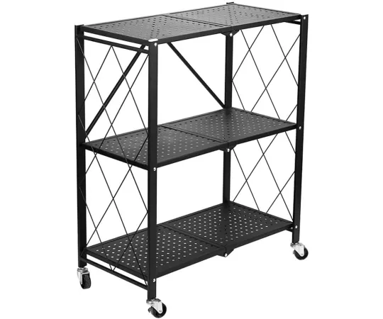 Regał Magazynowe FS003 CZARNY-1