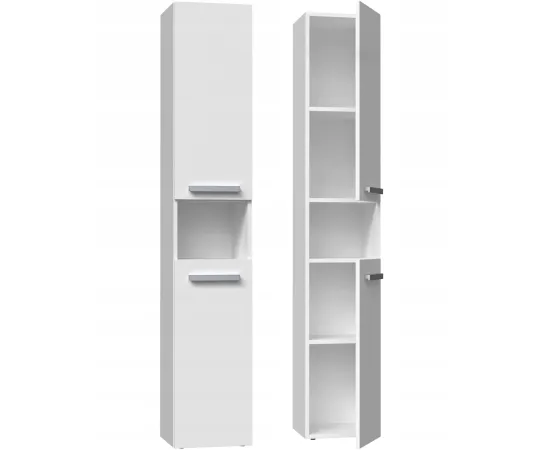 Słupek łazienkowy Nel I BIAŁY-1