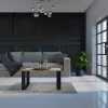 Ława Modern MODERN SONOMA CZARNY-4