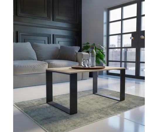 Ława Modern MODERN SONOMA CZARNY-5