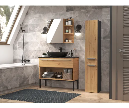 Słupek łazienkowy Nel II ANTRACYT ARTISAN-5