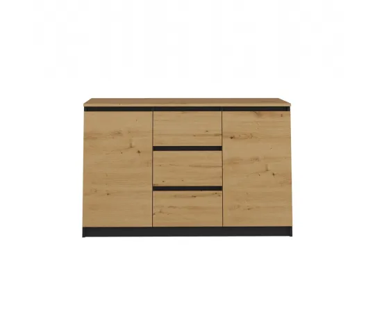 Komoda Malwa 2D3S/BA ANTRACYT ARTISAN-3