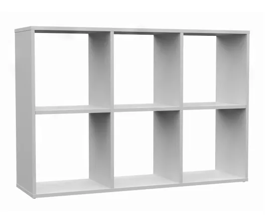 Regał Malax 2X3 BIAŁY-1