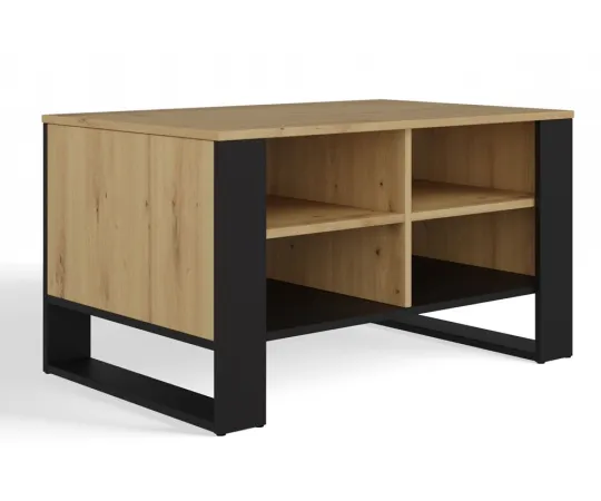 Stolik Modern 4P DĄB ARTISAN CZARNY-1