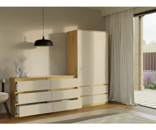 Komoda Malwa M6 140 DĄB ARTISAN KASZMIR-4