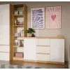Komoda Malwa 2D3S DĄB ARTISAN BIEL-3