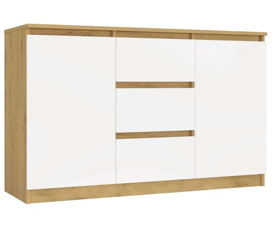 Komoda Malwa 2D3S DĄB ARTISAN BIEL-1