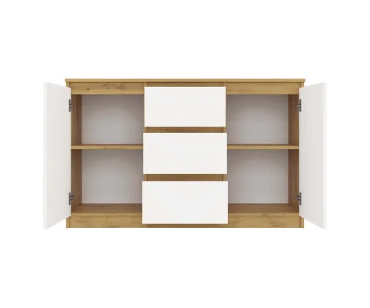 Komoda Malwa 2D3S DĄB ARTISAN BIEL-11