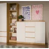 Komoda Malwa 2D4S 120 DĄB ARTISAN BIEL-3