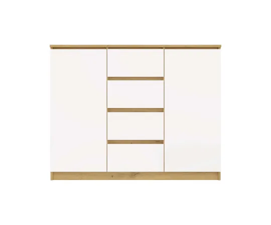 Komoda Malwa 2D4S 120 DĄB ARTISAN BIEL-11