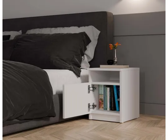 Szafka nocna GALAX 30 1D BIAŁY-9