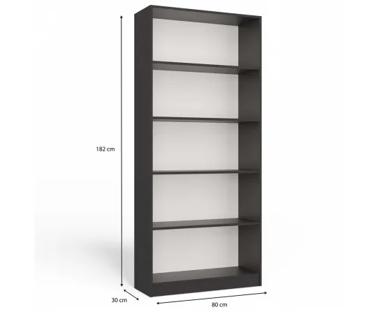 Regał Onyx R80 ANTRACYT-7